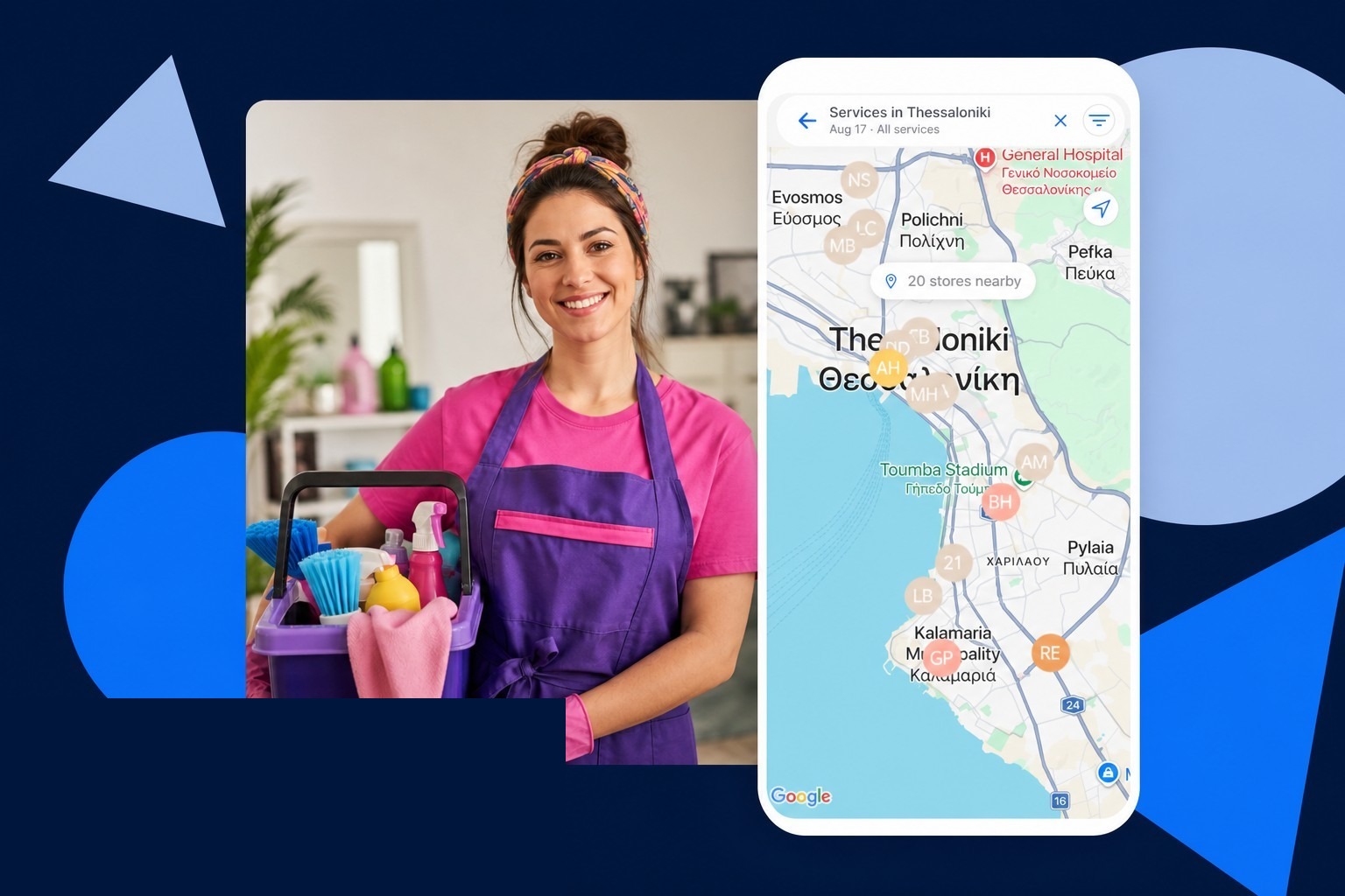 Planoora map search for home and nearby services